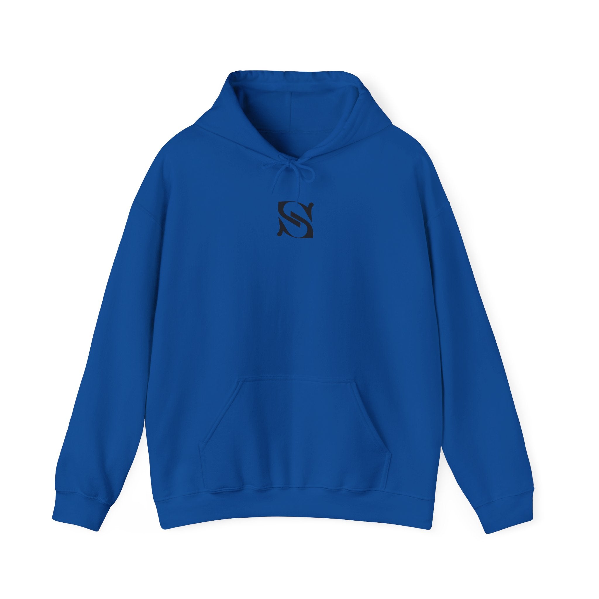 Minimalist Monogram 'S' Hoodie - Small Center Logo Pullover