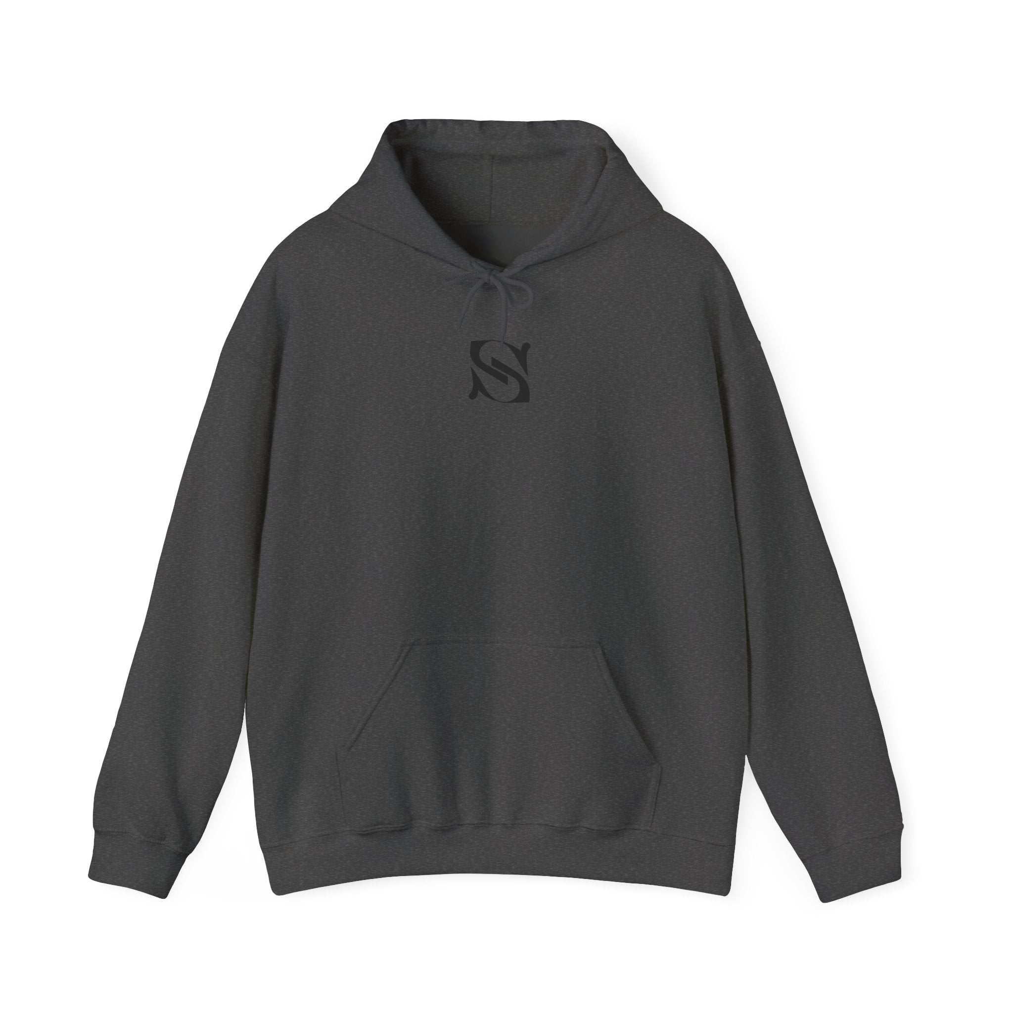 Minimalist Monogram 'S' Hoodie - Small Center Logo Pullover
