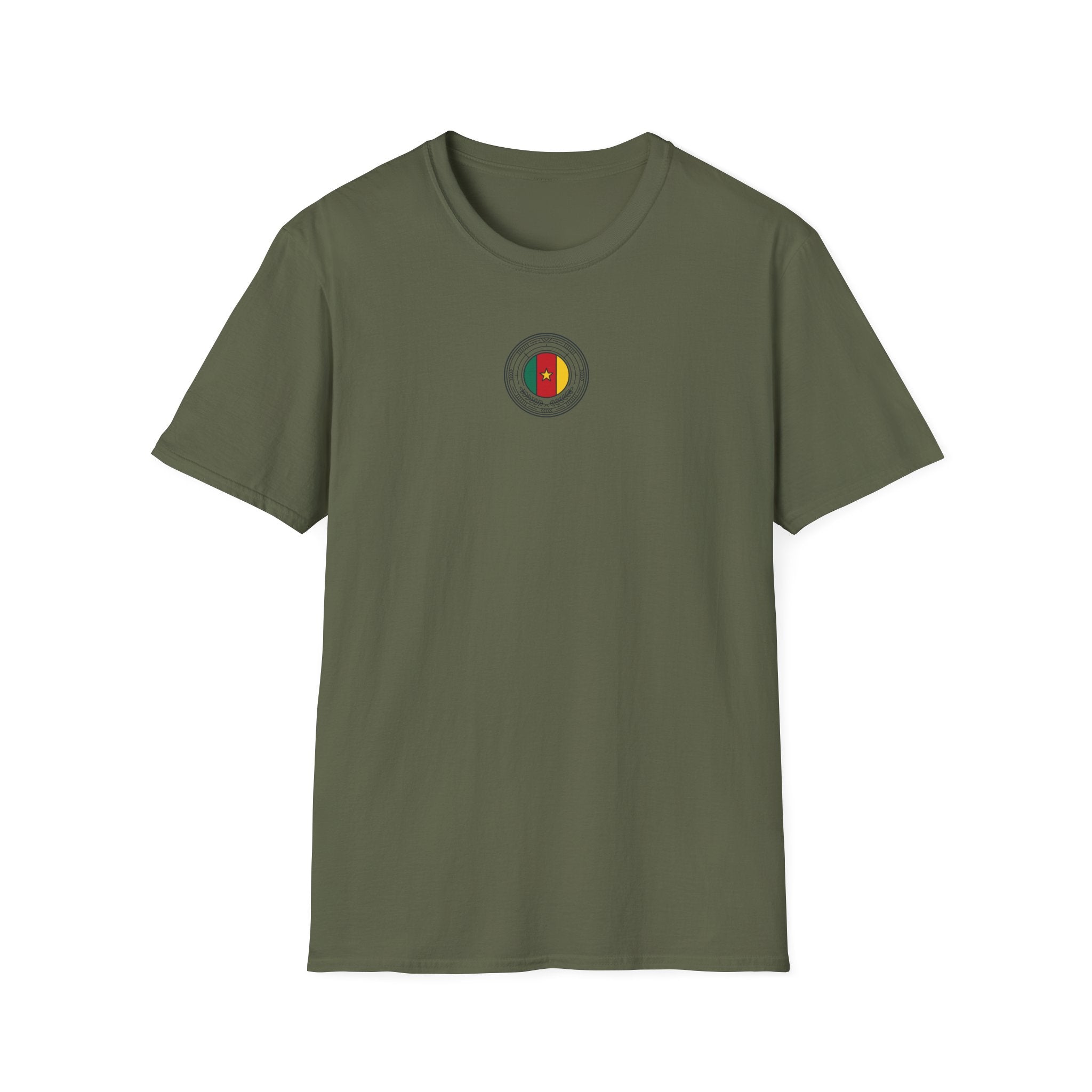 T-Shirt — Cameroon Flag Crest Graphic Tee
