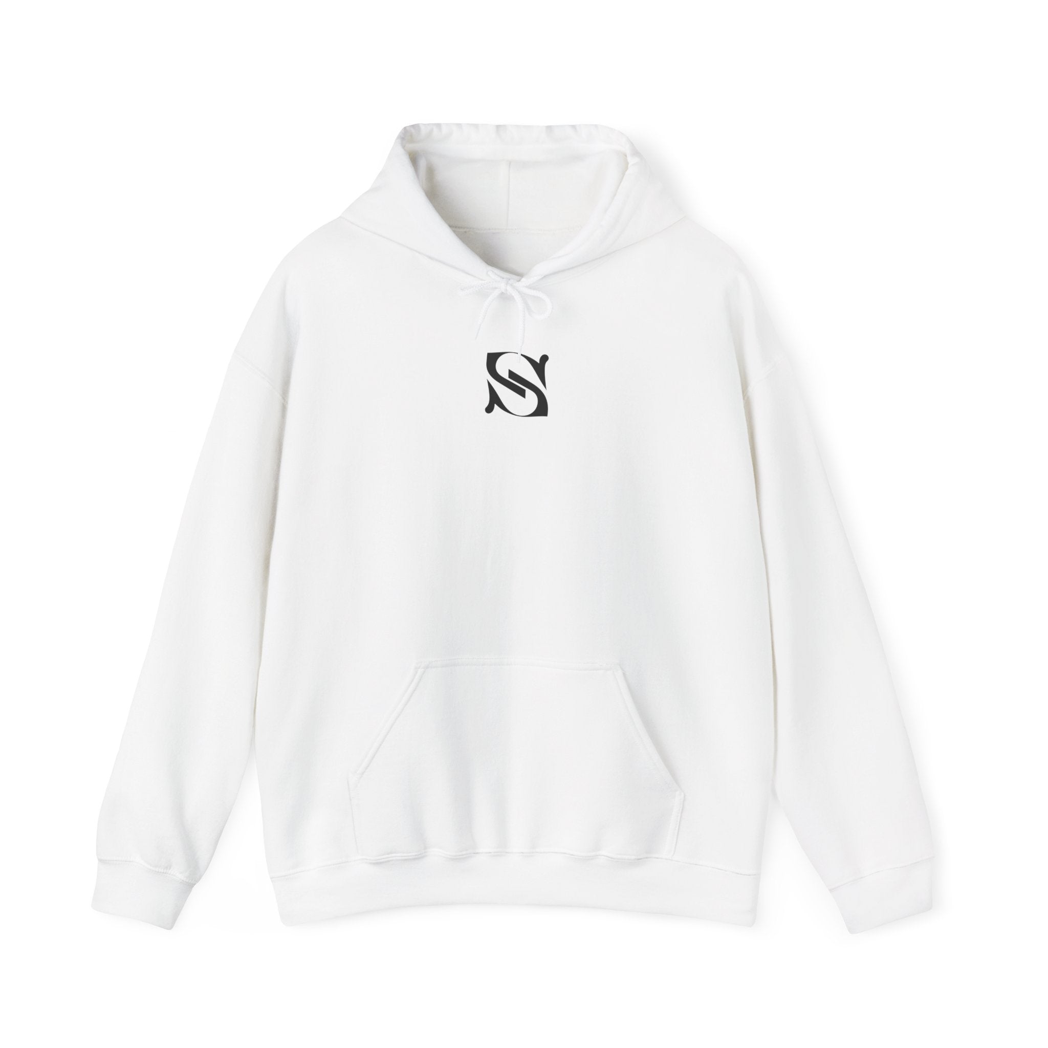 Minimalist Monogram 'S' Hoodie - Small Center Logo Pullover