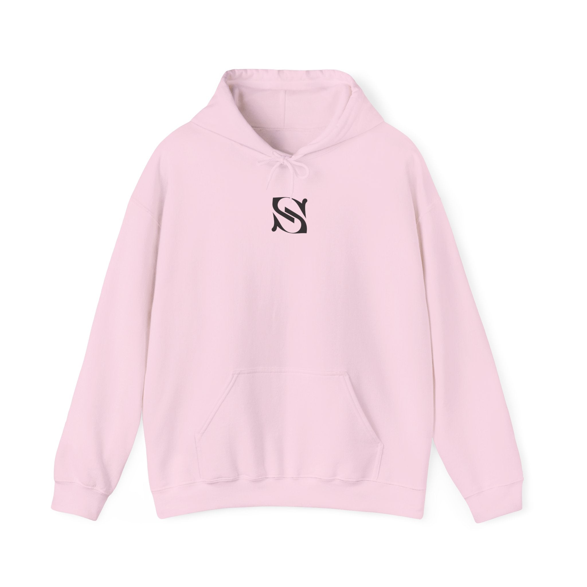 Minimalist Monogram 'S' Hoodie - Small Center Logo Pullover