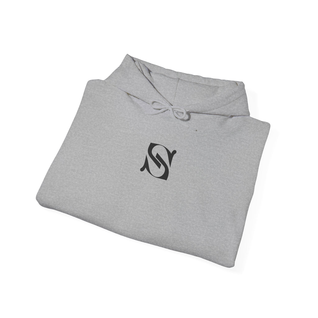 Minimalist Monogram 'S' Hoodie - Small Center Logo Pullover