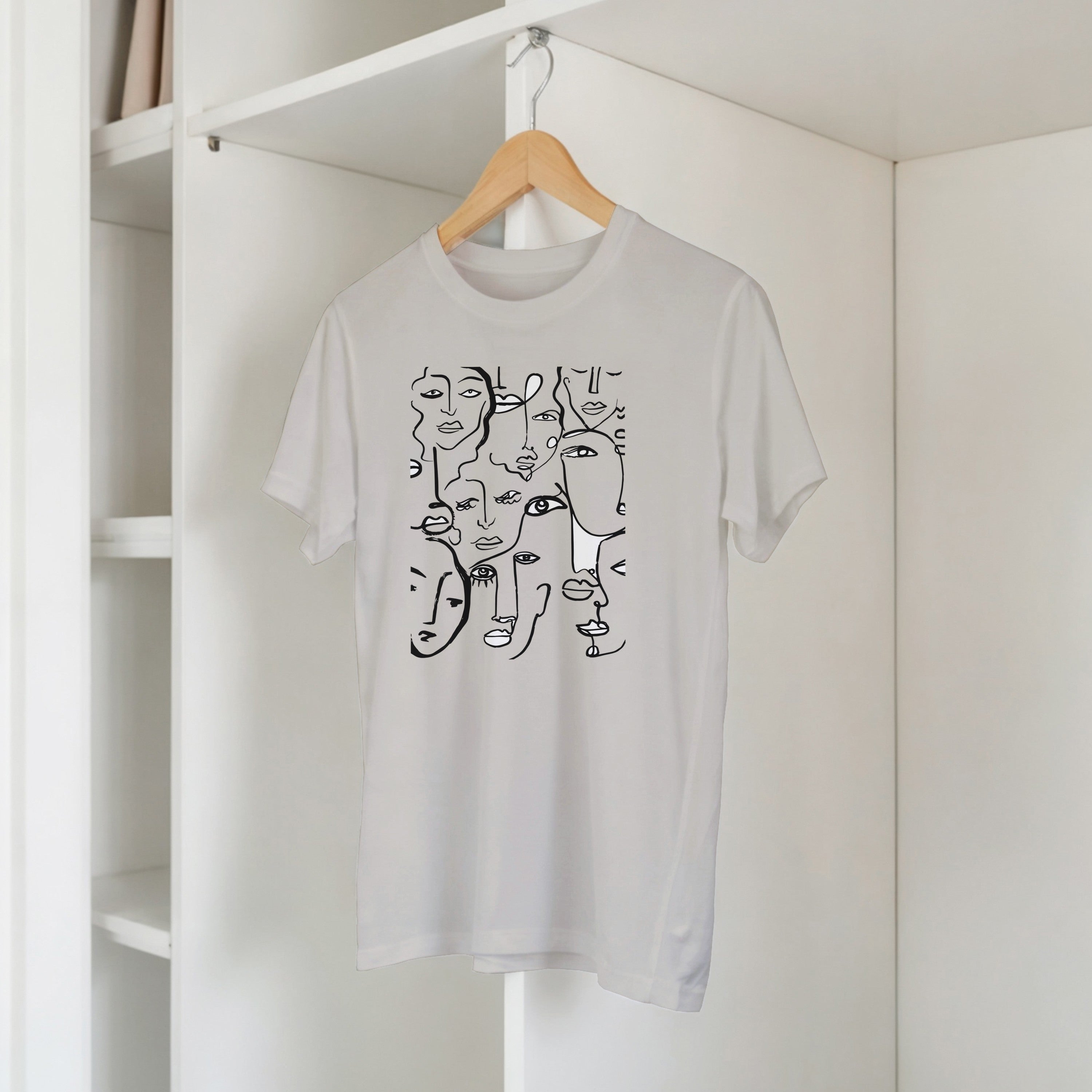 Picasso Minimalist T-Shirt — Modern Art Graphic Tee