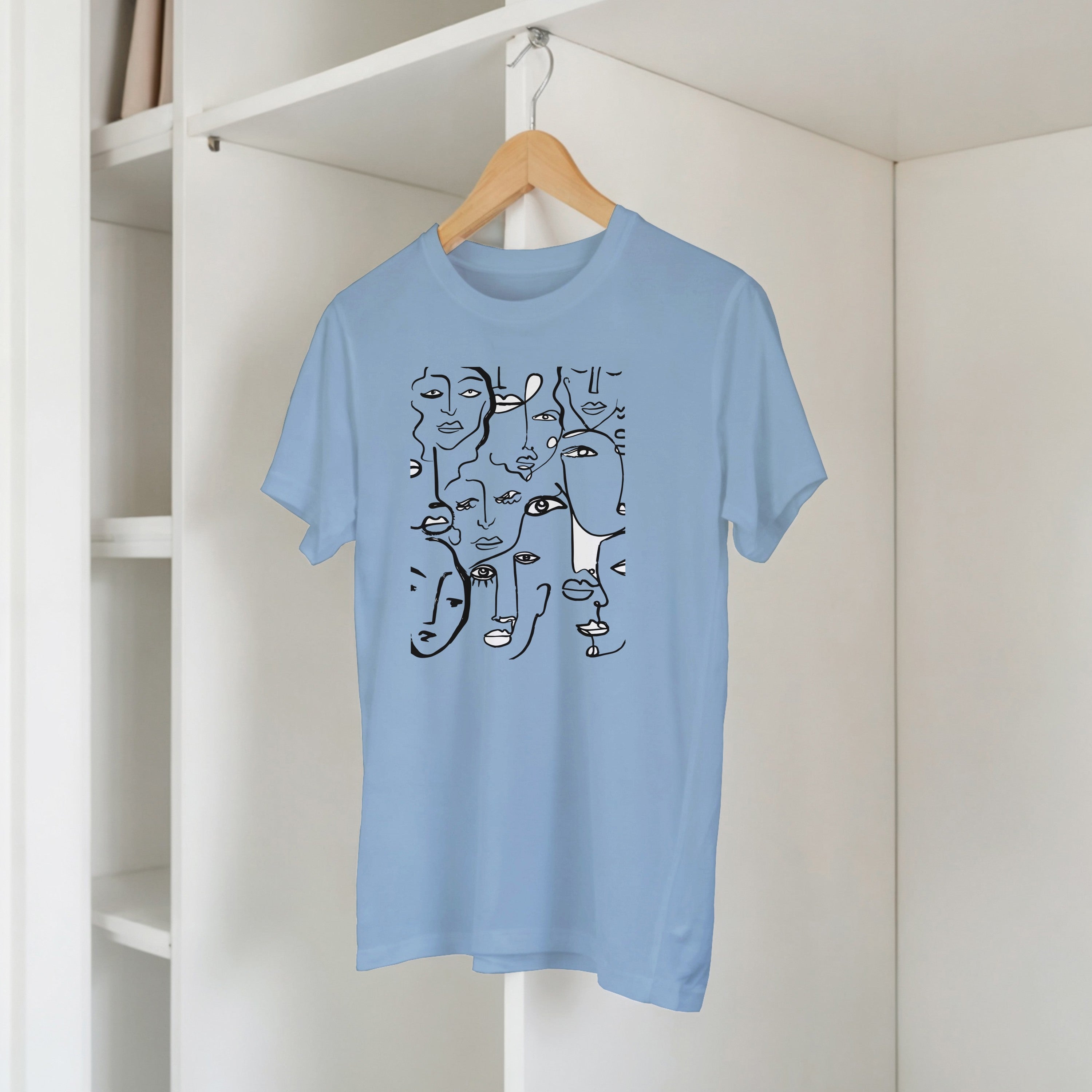 Picasso Minimalist T-Shirt — Modern Art Graphic Tee