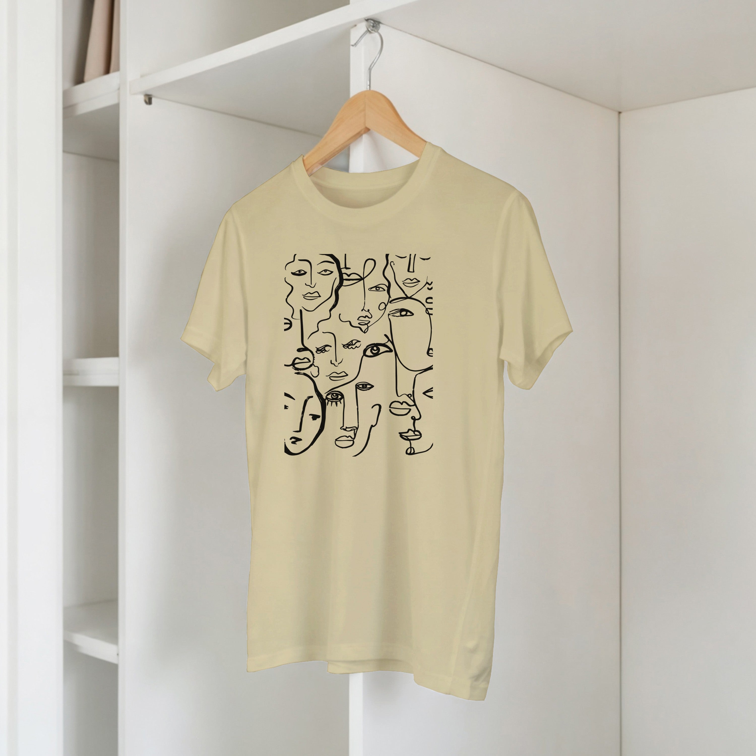 Picasso Minimalist T-Shirt — Modern Art Graphic Tee