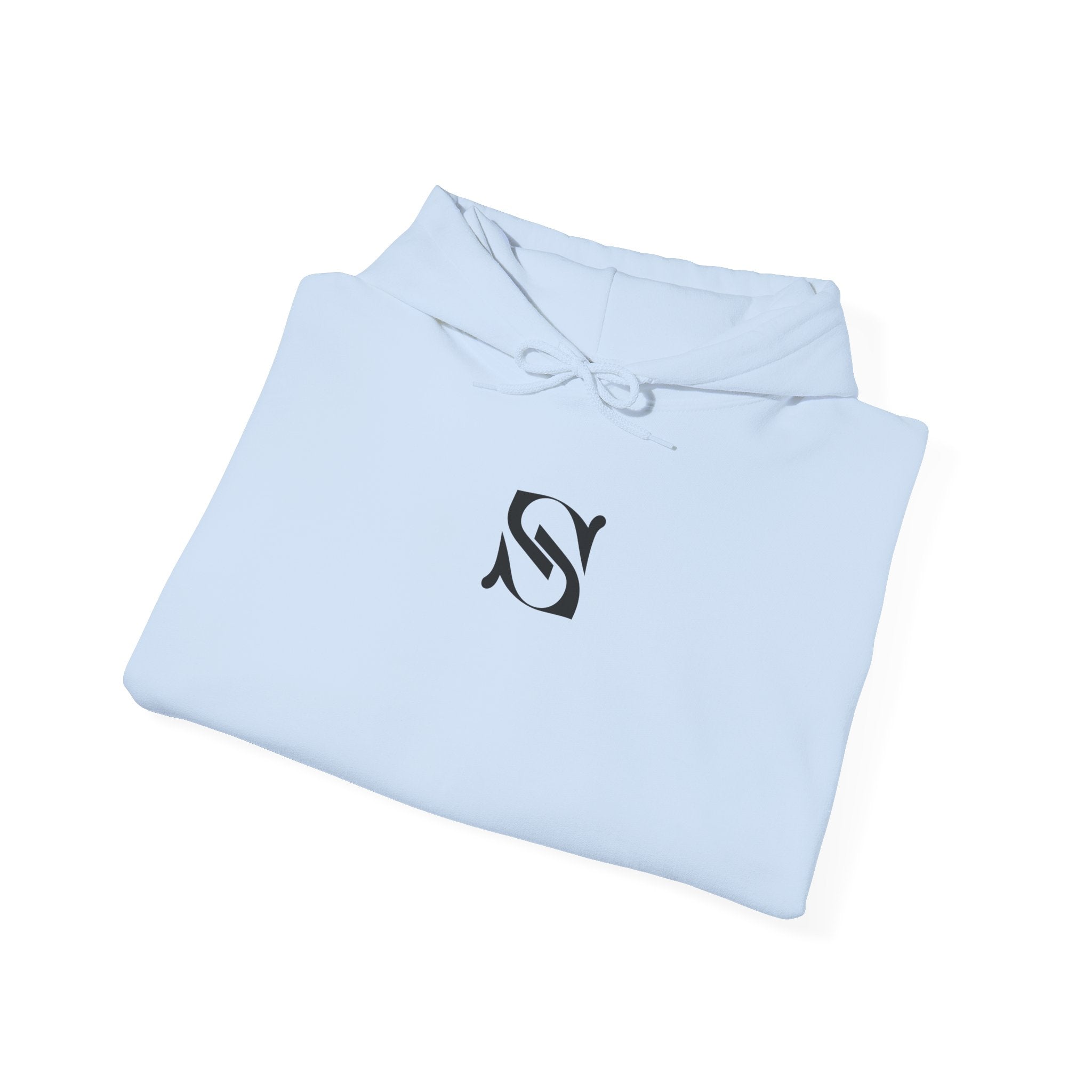 Minimalist Monogram 'S' Hoodie - Small Center Logo Pullover
