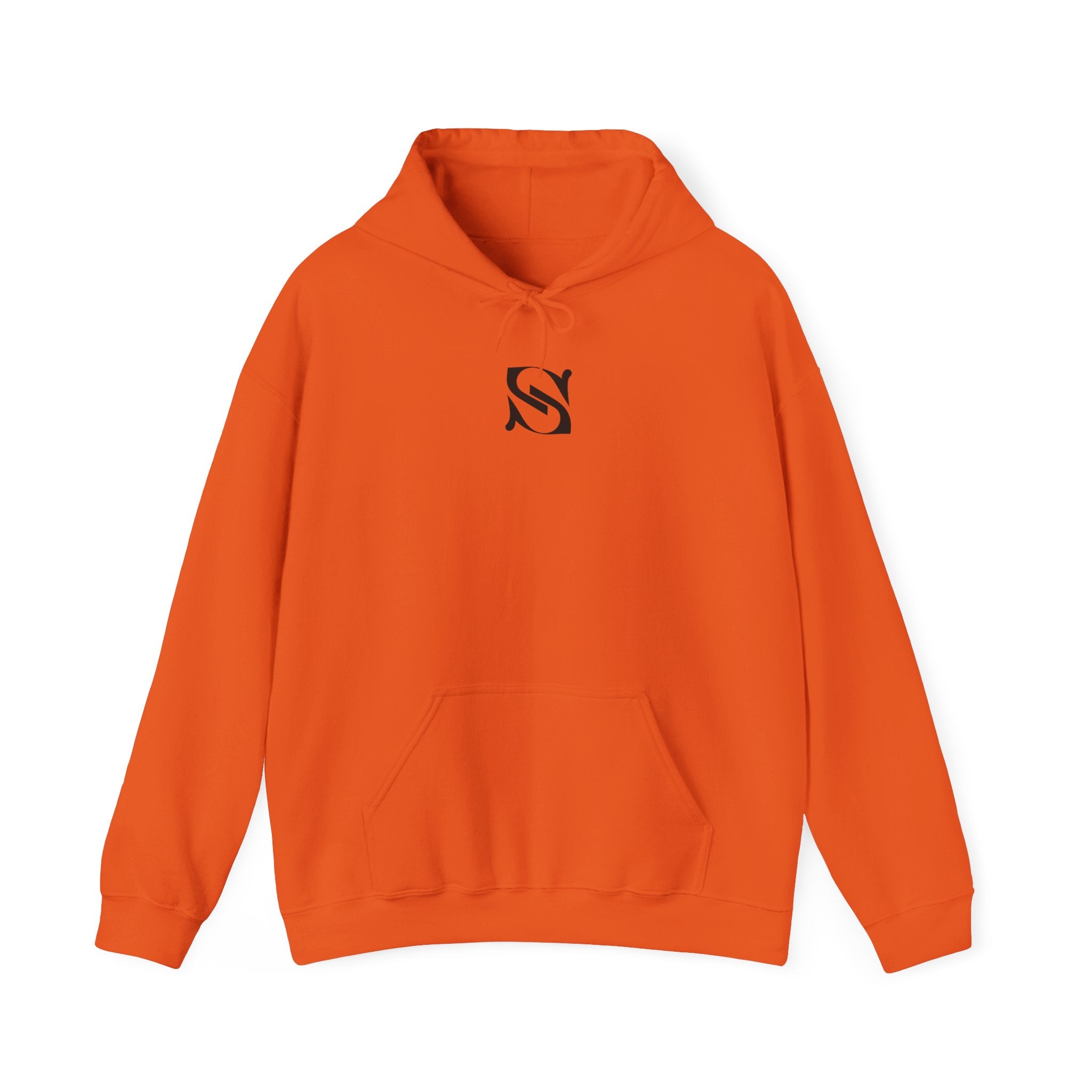 Minimalist Monogram 'S' Hoodie - Small Center Logo Pullover