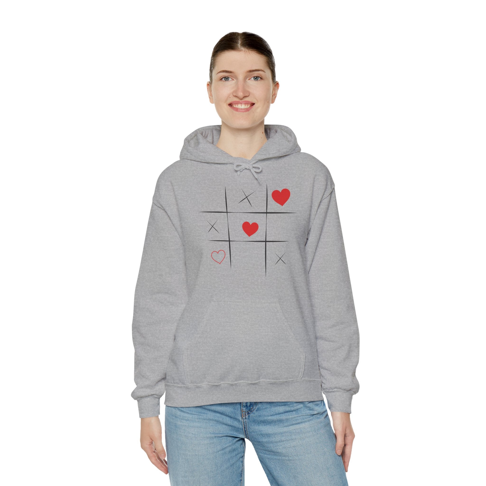 Hoodie Unisexe "Love Doodles" – Confortable, Éthique & Ultra-Doux