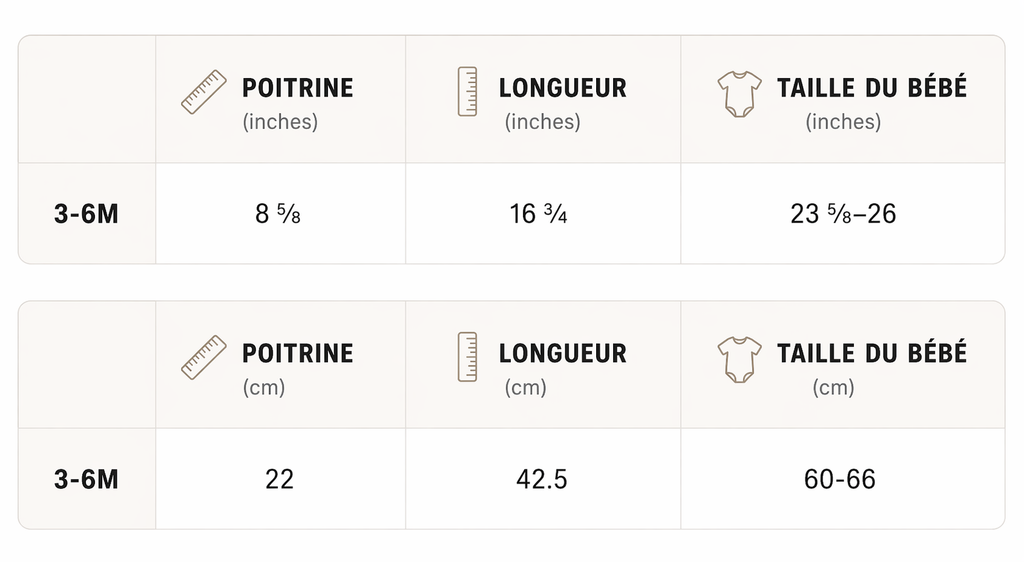 Body Bébé 3 à 6 Mois - 100% Coton Doux 🍼 Essentiel Naissance - Confort & Style Minimaliste